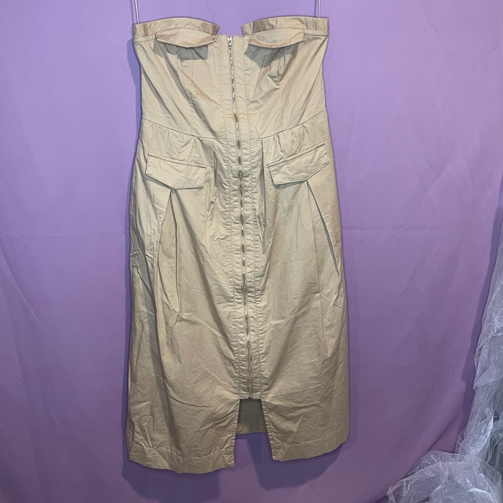 TCEC Strapless Dress w/ Pockets - M